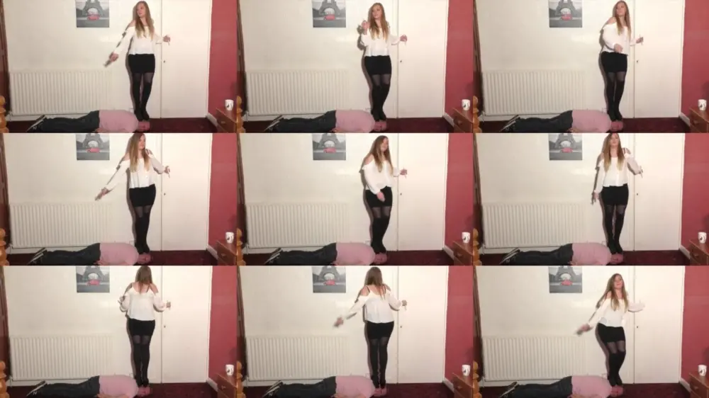 Mean Girl Sophie — Smoking Dancing Trample [FullHD 1920p]