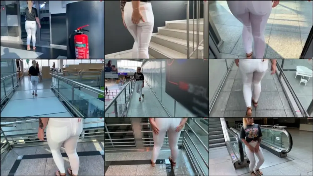 MyDirtyHobby — SteffiBlond — Vor Abflug am Flughafen öffentlich in die weiße Jeans genässt das tr… [HD 720p]