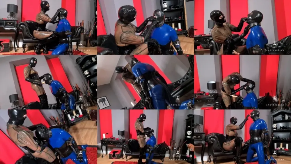 Lady Valeska — Throat Fucking Her Slut [FullHD 1920p]
