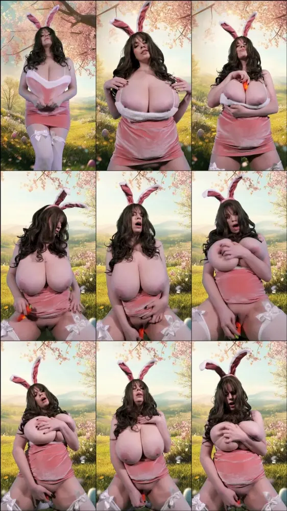 Lovely Lilith — Huge Boobs Easter Bunny [FullHD 1080p]