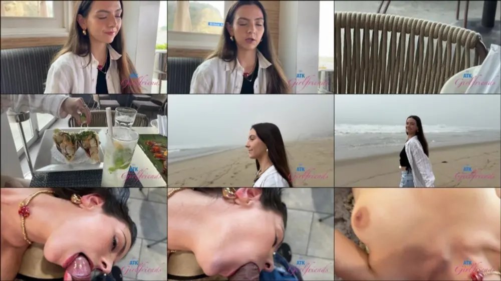 ATKGirlfriends — Serena Hill — Zuma Beach BTS [FullHD 1080p]