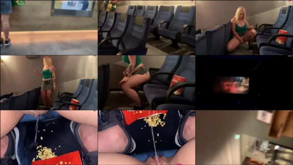 MyDirtyHobby — SteffiBlond — Public Kino Ups — ich hab ganz vergessen aufs Klo zu gehen — Guckst … [FullHD 1080p]
