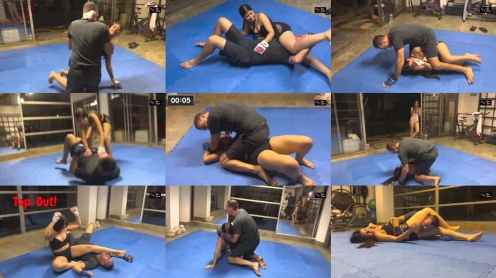 Kinksports — Vanesa Vs Kevin — Girlfriend Humiliates Boyfriend In Front Of A Crowd [FullHD 1920p]