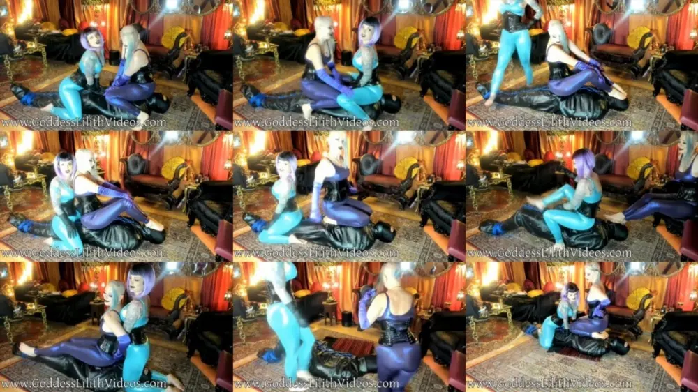 Queen Goddess Lilith and Miss Bat — Double Domme Bondage Sack Play! [FullHD 1920p]