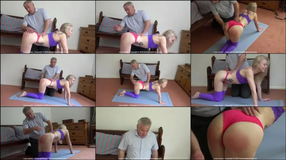 Firm Hand Spanking — Lucy Lauren — The Retreat — D [HD 720p]