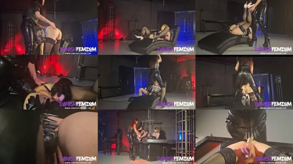 Danish Femdom dominatrix with strap on – Taken His Virginity [SD 960p]