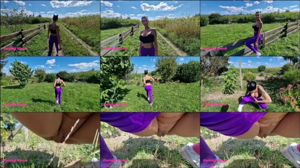 MyDirtyHobby — Candy_Suck — Ich piss ganz frech bei meinem Nachbarn in den Garten [FullHD 1080p]