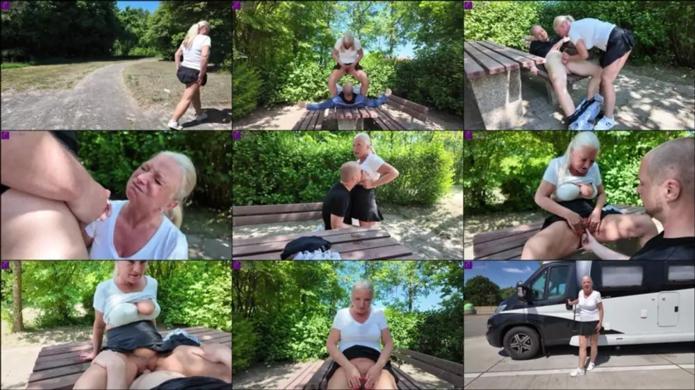 MyDirtyHobby — RosellaExtrem — Public AO- Fremd-Fick mit Creampie und Maulpiss auf einem Rastplatz [FullHD 1080p]
