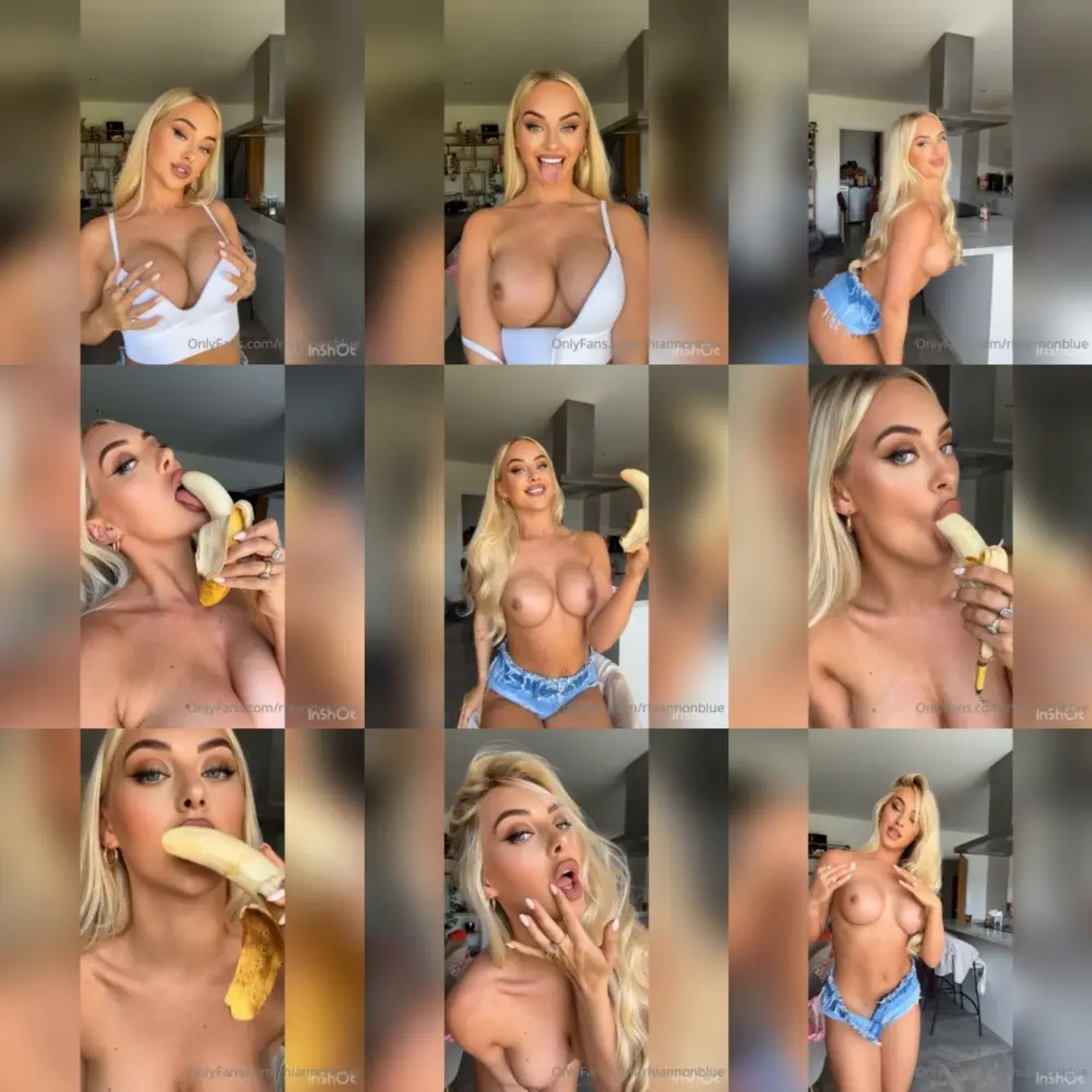 OnlyFans — Rhiannon Blue — Topless Banana [SD 1080p]