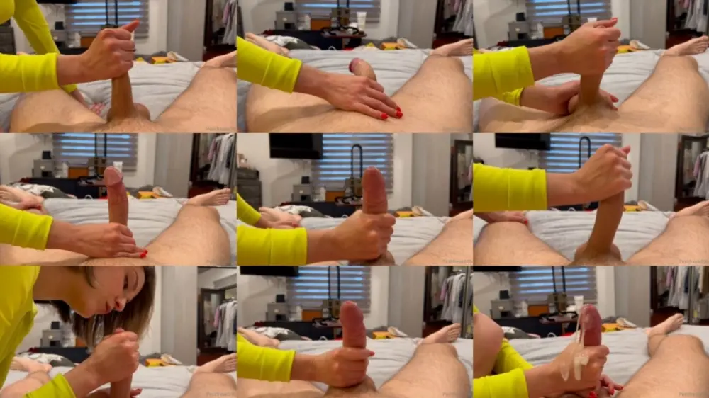 OnlyFans — Petitfreak69b — Handjob With Big Load [FullHD 1920p]
