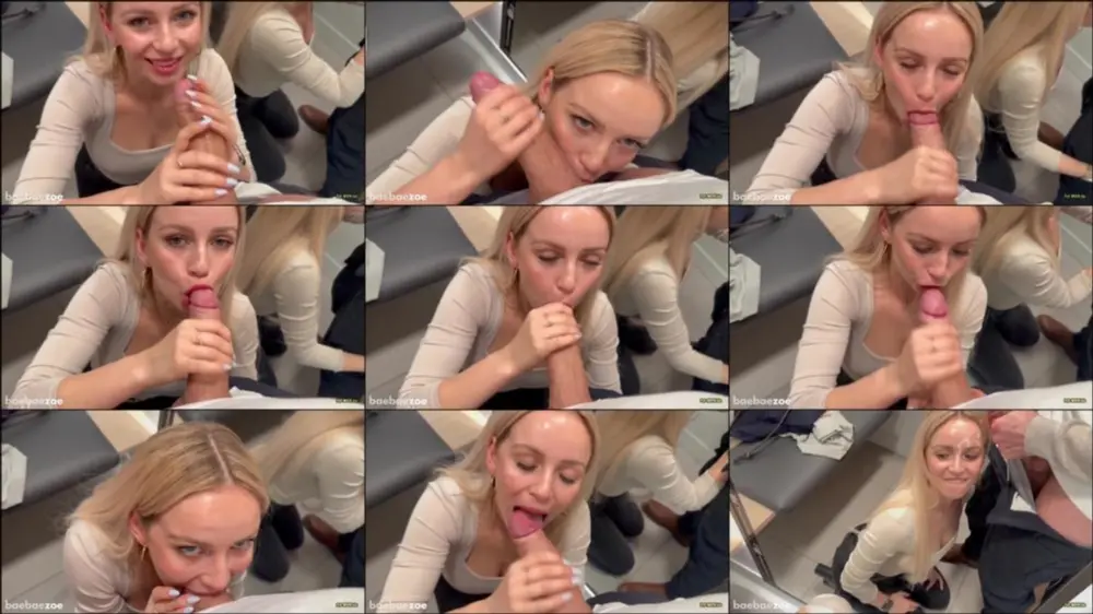 MyDirtyHobby — baebaezoe — Inflation trifft alle — Spaß in der Umkleide — Klamotten mit Blowjob b… [FullHD 1080p]