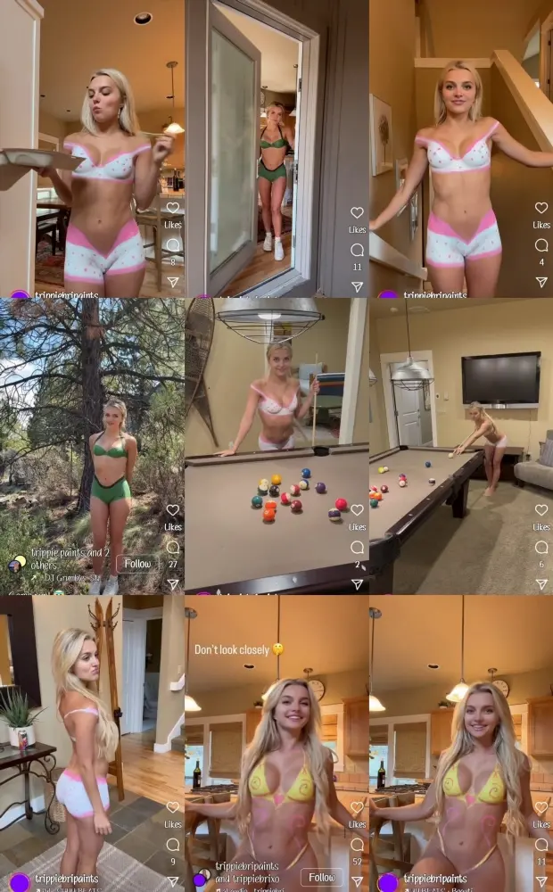 OnlyFans — trippie bri — Bodypaint [SD 1064p]