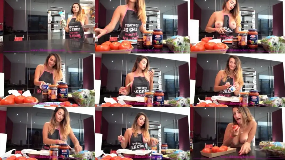 OnlyFans — Chloe Sanchez — Come Cook With Me [FullHD 1920p]