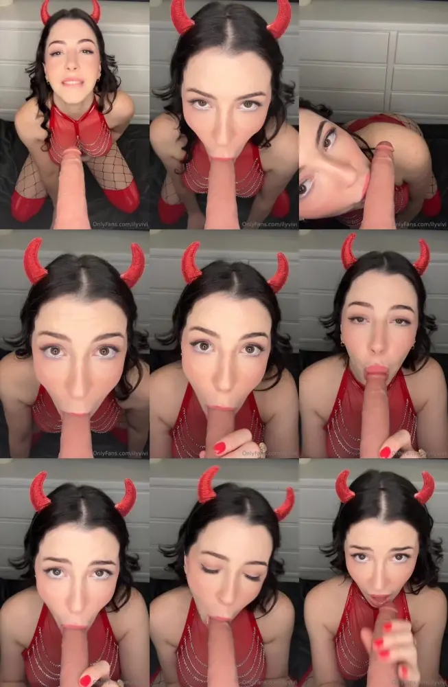 OnlyFans — ilyvivi (punzel) — Dildo Blowjob [SD 1080p]