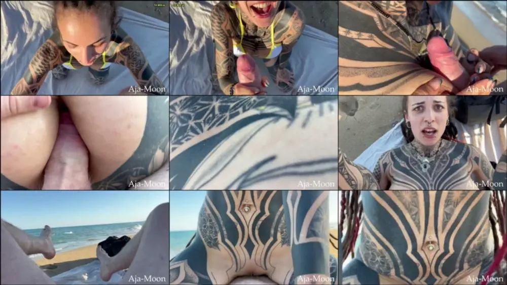 MyDirtyHobby — Aja-Moon — Dreist — Ich mach es das erste mal am Strand [FullHD 1080p]