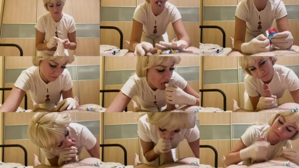 Hisglovelady — A Late Night Blowjob Play While Eating Candies [FullHD 1920p]