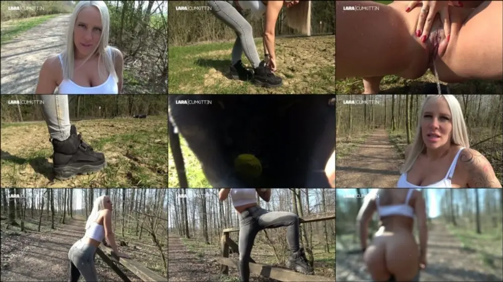 MyDirtyHobby — Lara-CumKitten — SCHUH & JEANS PISS XXL — Nasse Natursekt Spiele [FullHD 1080p]