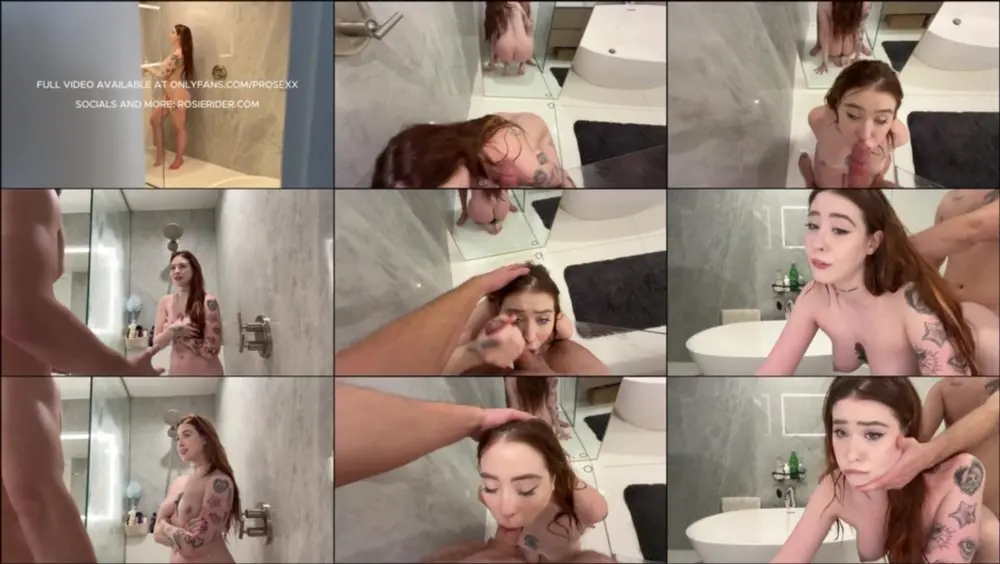 Rosie Rider — My Sisters Hot Big Titty Horny  Best Friend Catches Me Jerking Off To Her In The Shower [FullHD 1080P]