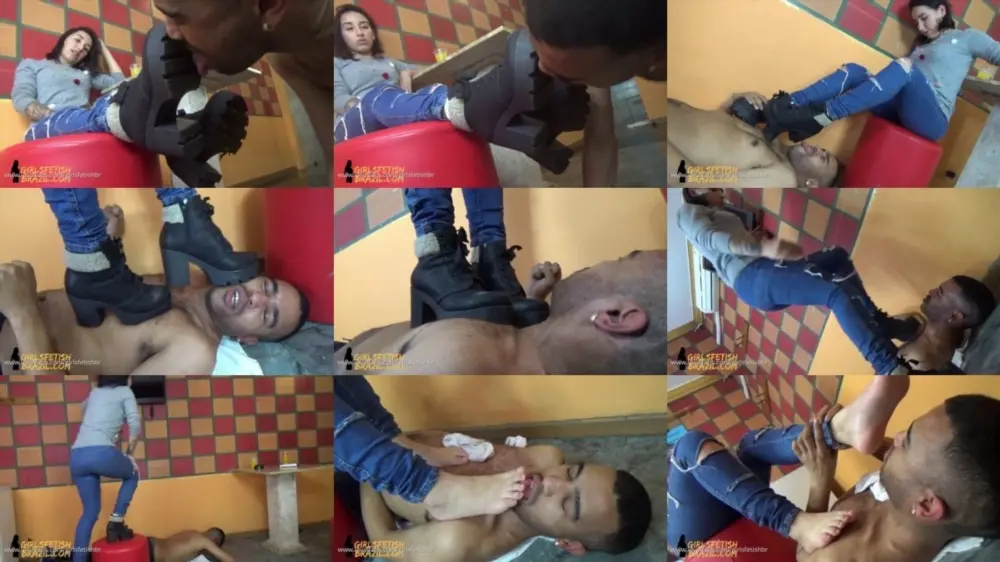 Girls Fetish Brazil — Boot Trample [HD 1280p]