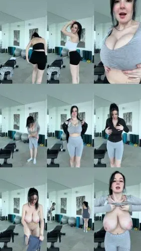 OnlyFans — Laurine — Gym Try On [FullHD 1080P]