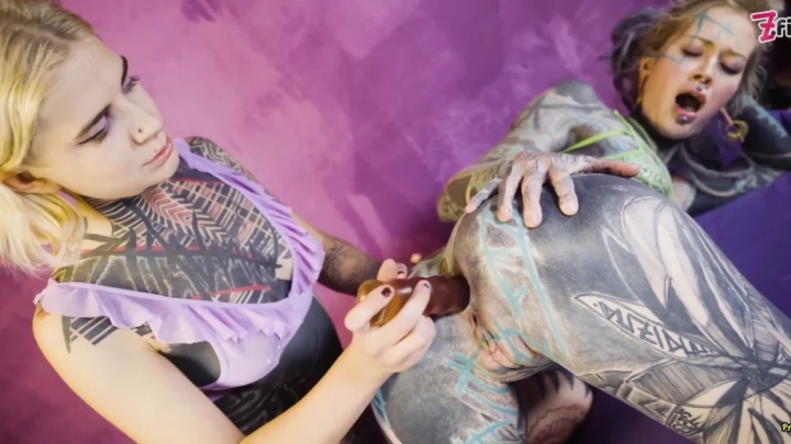 Tattooed Women Explore Pleasure with Unique Devices | Z-Filmz