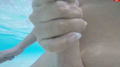 Tropical Masturbation Fantasy on a White Sand Beach