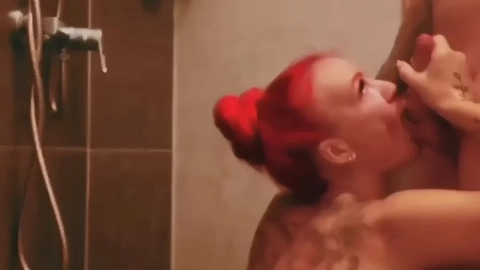 Annidemieche – Im Hotel Teil 1 – Shower Blowjob and Sex