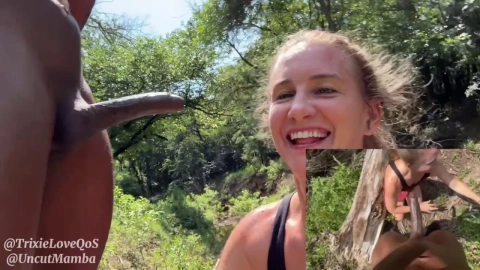 MILF Wild Hike: Deepthroat, Anal Rimming & Creampie