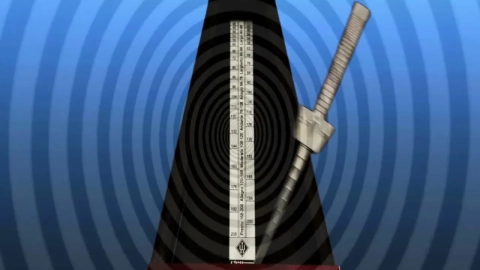 Mya Kulpa Solo Masturbation: Hypnotic Metronome Pleasure Tease