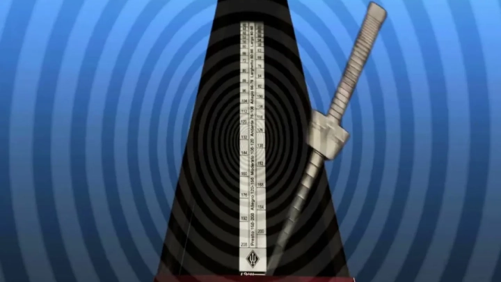 Mya Kulpa Solo Masturbation: Hypnotic Metronome Pleasure Tease