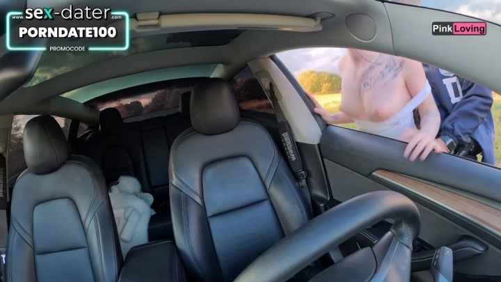 Police Officer Fucks Female Offender in Patrol Car