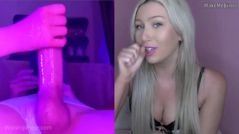 Princess Piper Gives an Intense Deepthroat Milking Blowjob